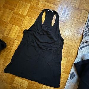 acne racer back tank top